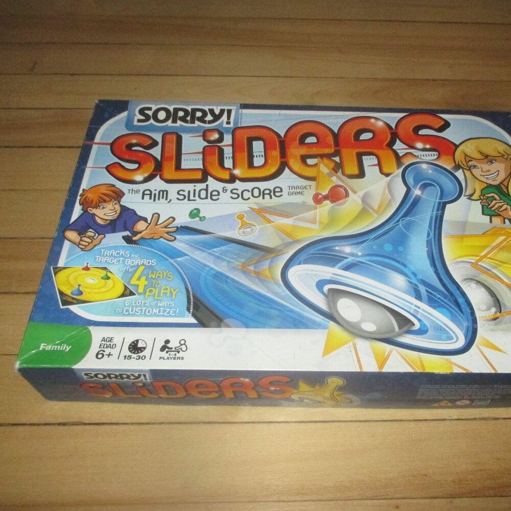 Sorry! Sliders Board Game Complete (Parker Brothers, 2008)